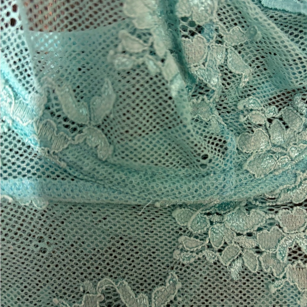 Victoria’s Secret Blue Lace Nightie 36B - Picture 5 of 5